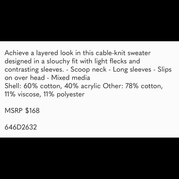 NWT FREE PEOPLE SWEATER - Picture 4 of 4